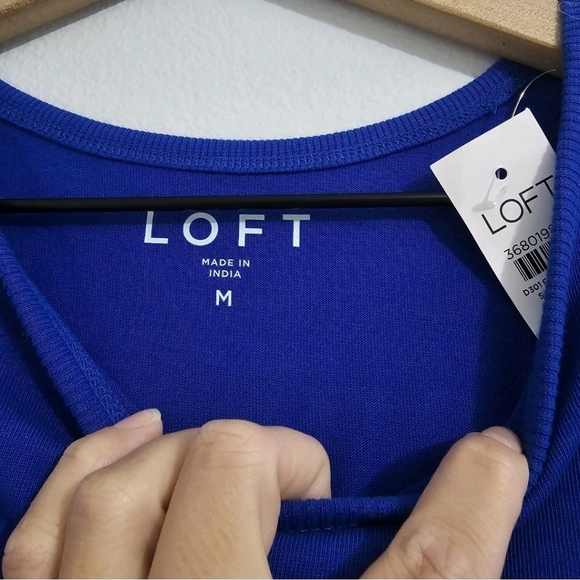 NWT • Loft‎ • Side Ruched Tank Top - Picture 5 of 8